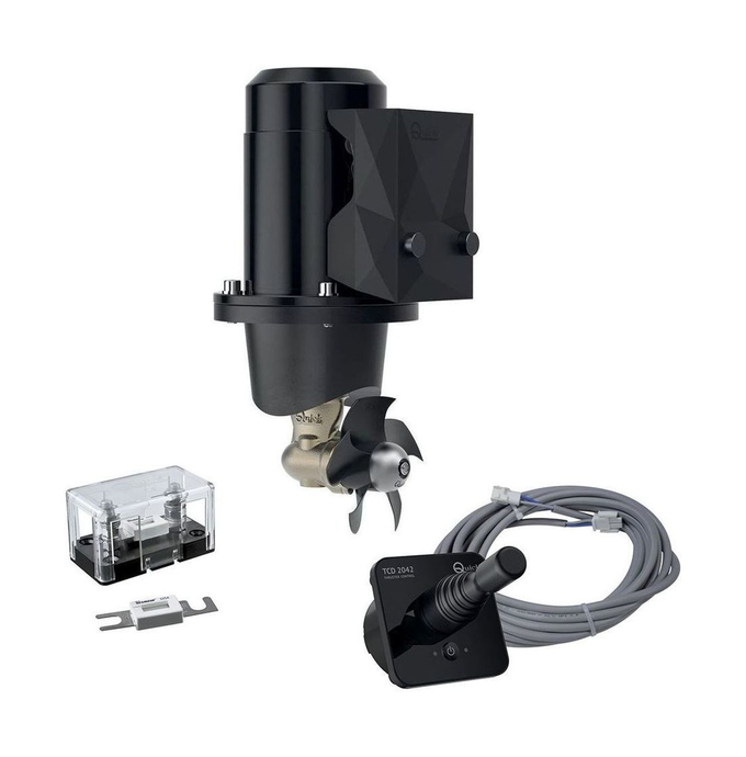 Подруливающее устройство Quick, D110mm, 25KGF, 12 В, (TCD2042 - TCDEX08 - NO TNL)