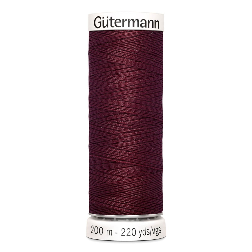 Нить Sew-All 200 м, Gutermann, 369 винный