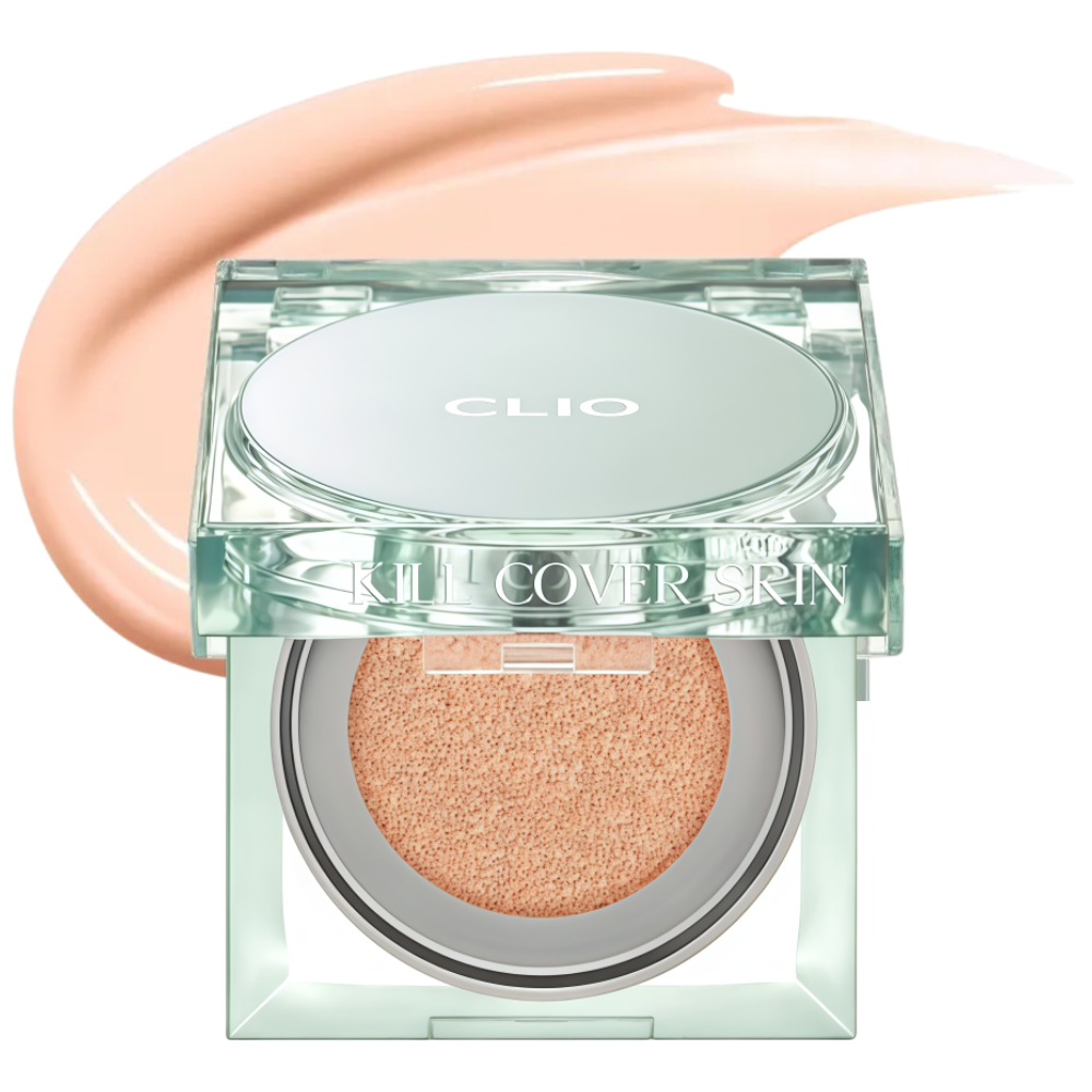 CLIO KILL COVER SKIN FIXER CUSHION MINI (Spf 50+) - Мини тональный кушон с матовым финишем