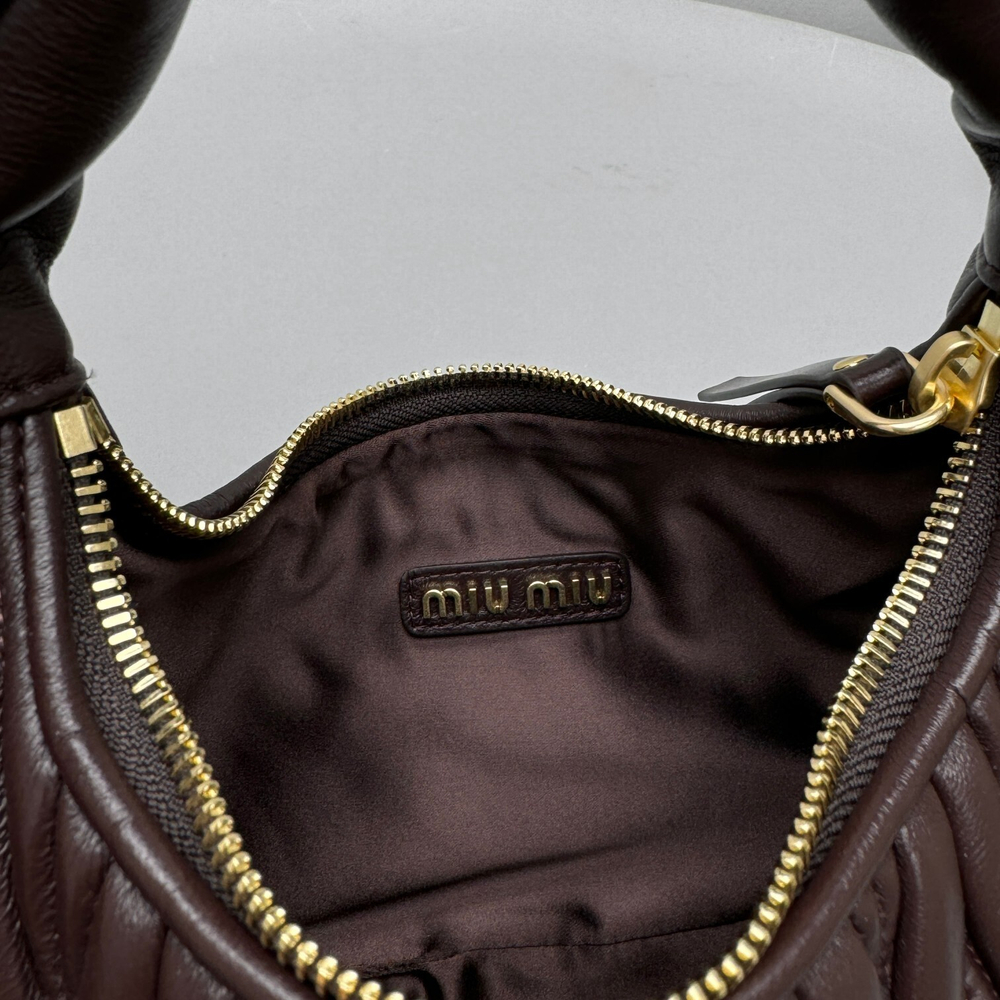 Miu Miu Wander Hobo Small Bag 20 cm