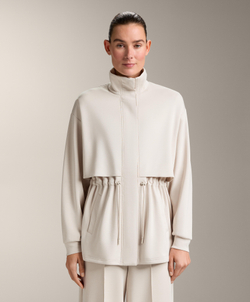 Oysho Длинная мягкая куртка из модала с карманами, норка