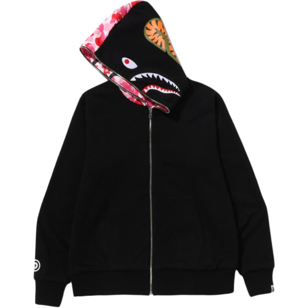 A Bathing Ape Bathing Ape Sweatshirts Moderate No Fleece Lined Zip Closure 0zxswmx08151p