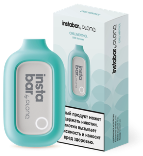 Купить Одноразовый Pod instaBar - Ментол (5000 затяжек)