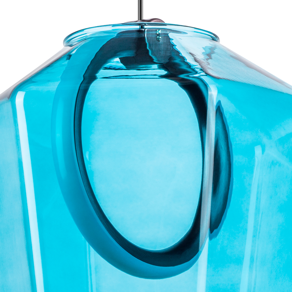 796115 Люстра CARAMELLO LED 6W 110LM КОФЕЙНЫЙ/ГОЛУБОЙ 3000K