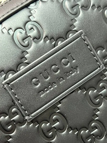 Кожаный рюкзак Gucci Signature