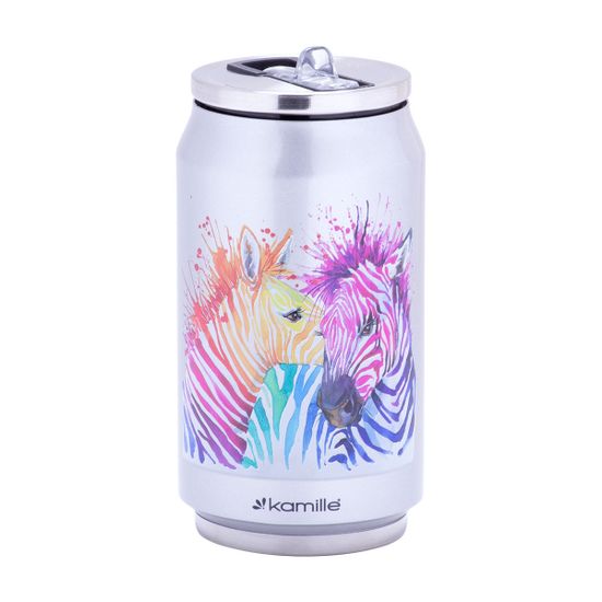 Термобанка 330мл. из нержавеющей стали Kamille KM-2213