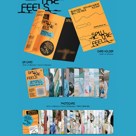 Альбом SEVENTEEN - SPILL THE FEELS [Weverse Albums ver.]