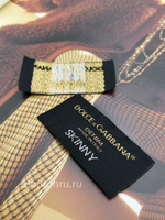 Бирка ДГ. черная 60 мм