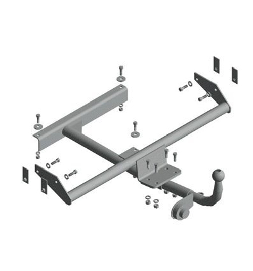 Фаркоп /2114/ несъемный шар, разборный (без электрики) (Трейлер)