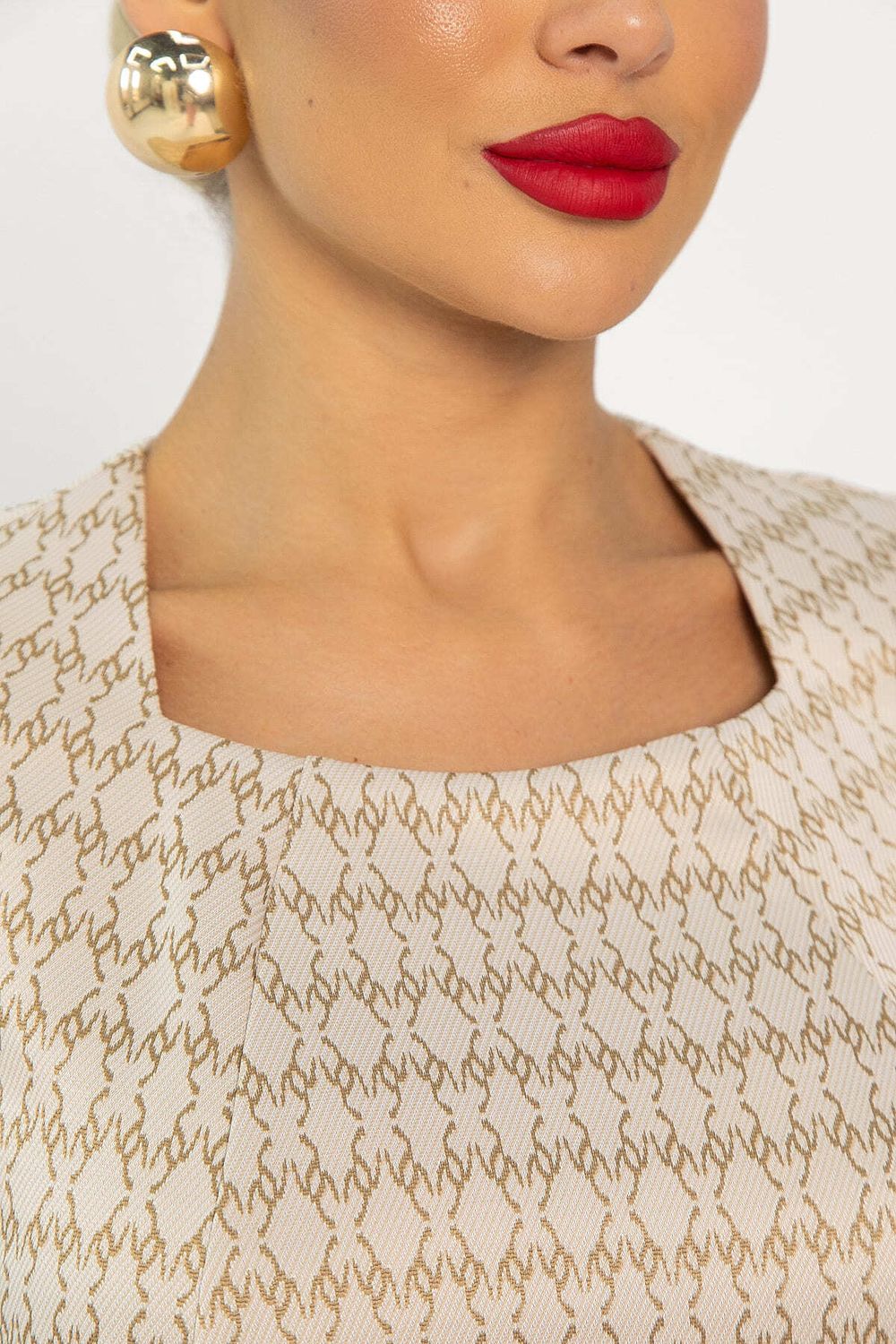 Платье Настроение (бежевое) П13744-19М LT Collection