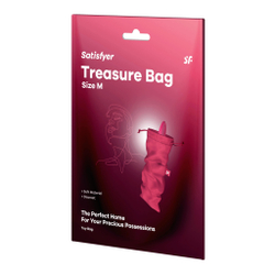 Мешочек для хранения вибромассажера Satisfyer Treasure Bag M (pink)