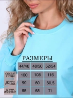 Свитшот оверсайз базовый