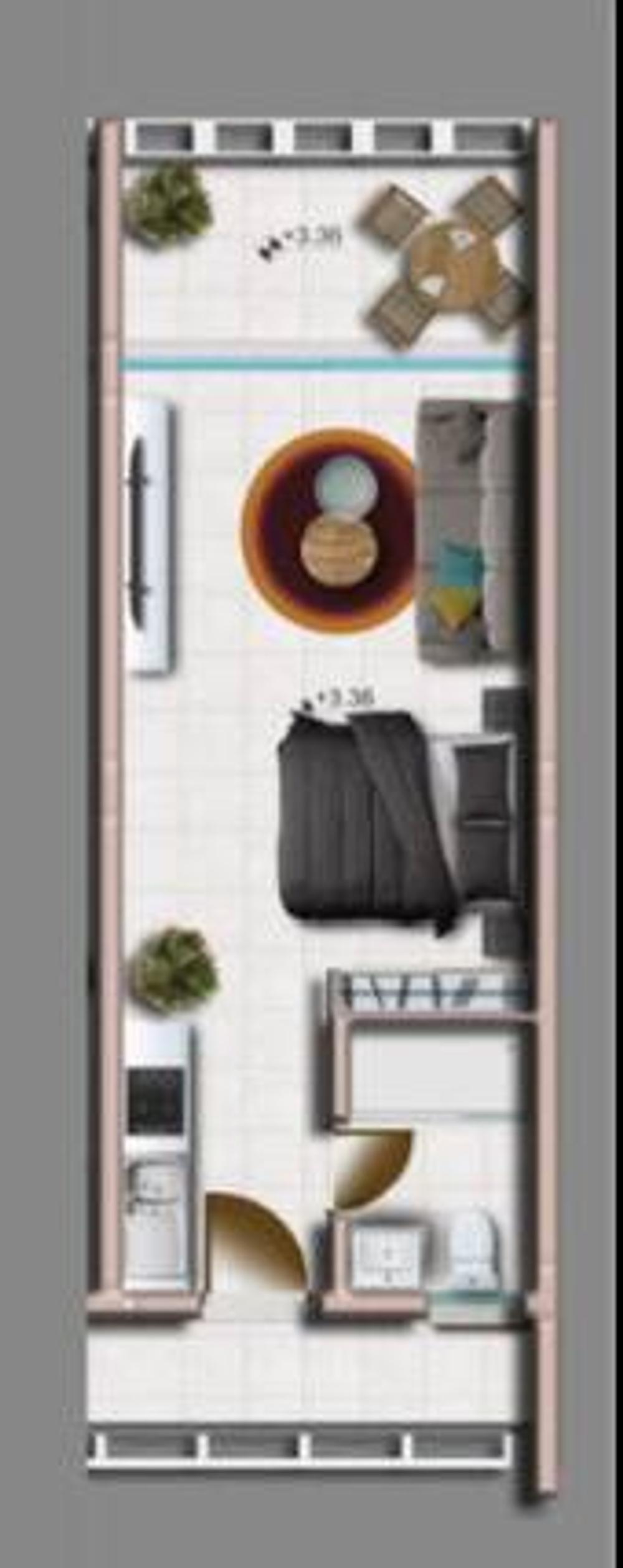 ЖК "Пхукет" Северный Кипр, район Kucukerenkoy. Расположен в тихом месте всего в 500 метрах от Средиземного моря! 8 бассейнов, выделенный пляж