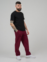 Футболка - китель повара мужской Чёрный NVDesign