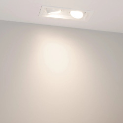 Светильник MS-VORTEX-BUILT-S170x90-2x12W Day4000 (WH-WH, 40 deg, 230V) (Arlight, IP20 Металл, 5 лет) 057771