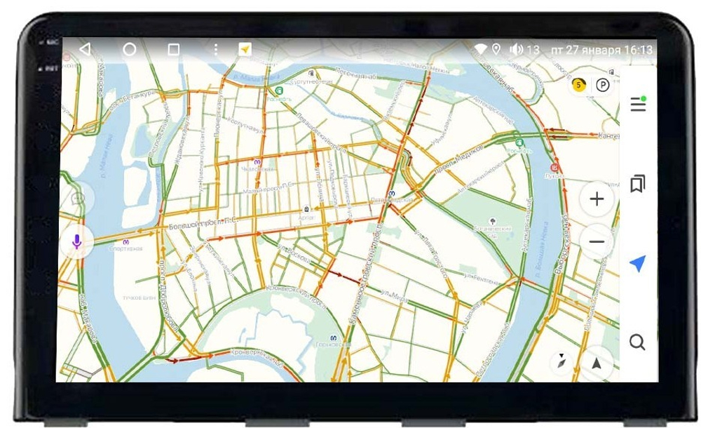 Магнитола для Hyundai Sonata 2017-2019 - Vaycar VA23-1054-2K на Android 13, 8-ядер, 2K QLED, ТОП процессор, CarPlay,4G SIM-слот