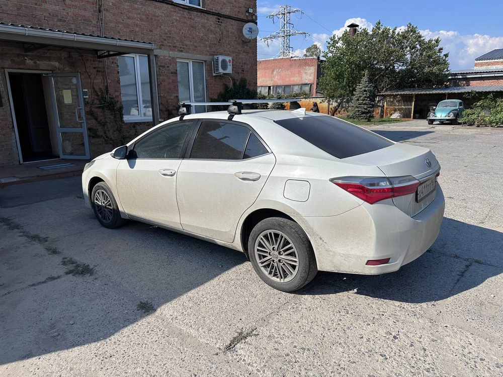 Багажник на крышу (адаптер) Toyota Corolla XI (E180)(E170) (2012-2022) за дверной проем ED10-094