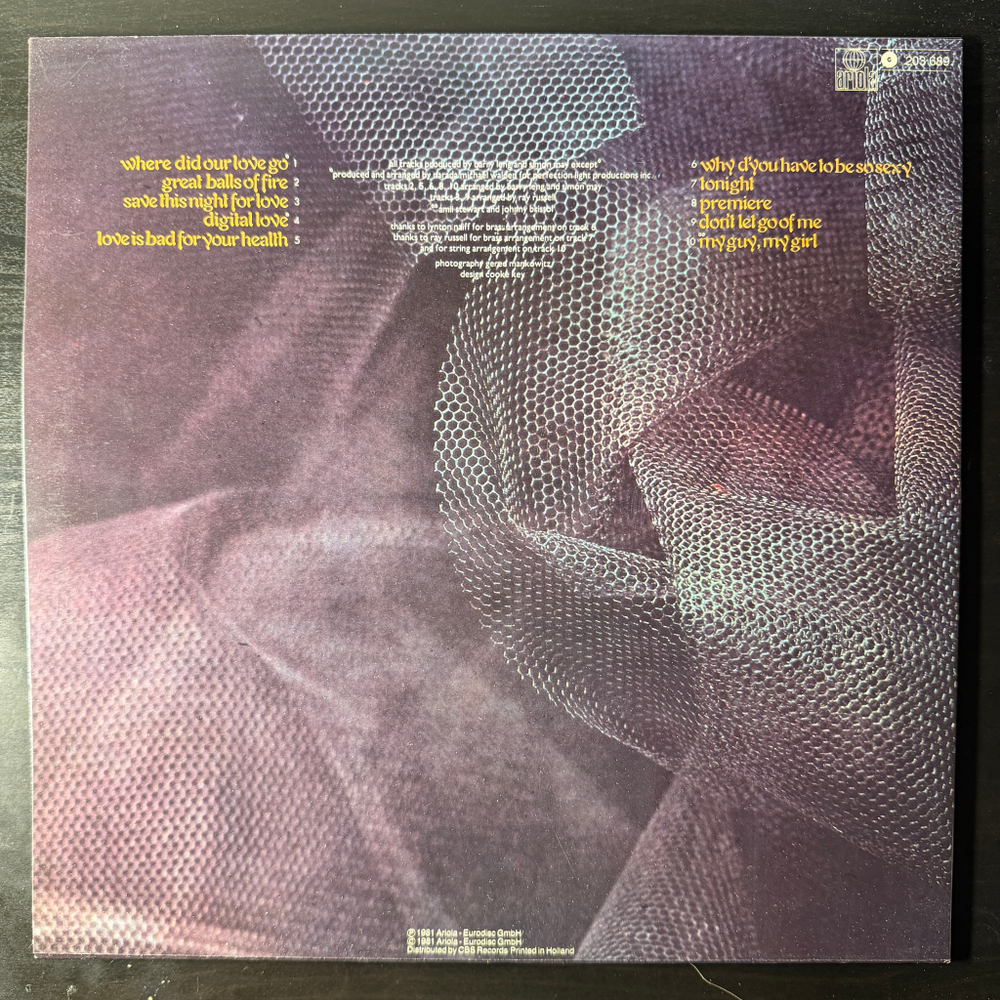 Amii Stewart ‎– Images (Голландия 1981г.)