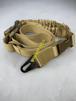 Тактический ремень на автомат одноточечный Песок
