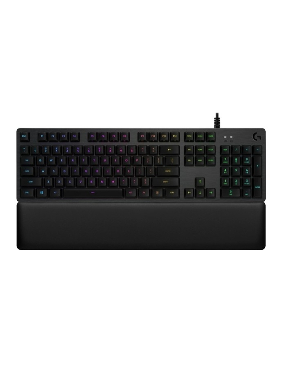 Клавиатура 920-009329 Logitech Клавиатура G513 Tactile (GX Brown switches) механическая черный USB Multimedia for gamer LED (подставка для запястий)