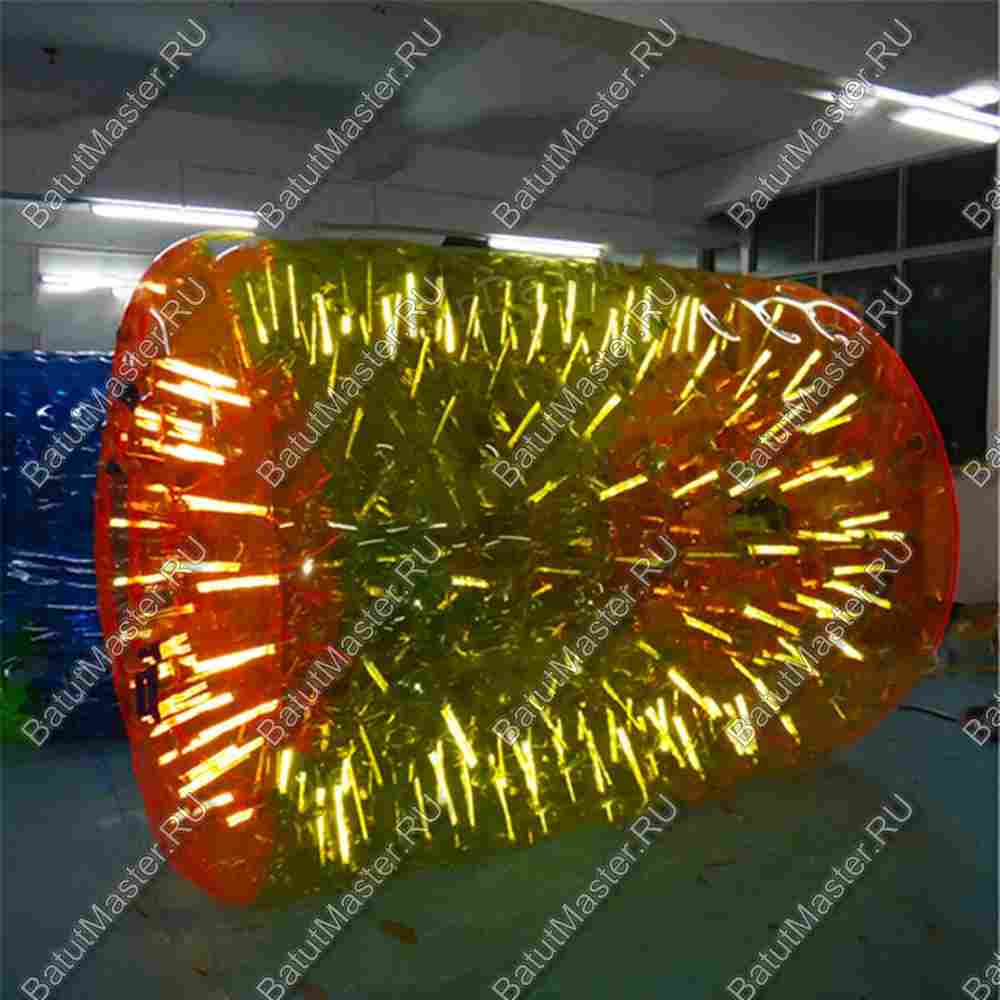 Аттракцион Водный роллер (Гидророллер) «Вечернее сияние» ПВХ 2*1,8*1,8 м