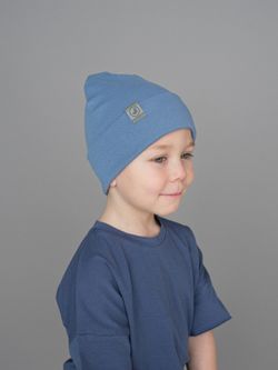 Шапка трикотажная РИО(Джинс)