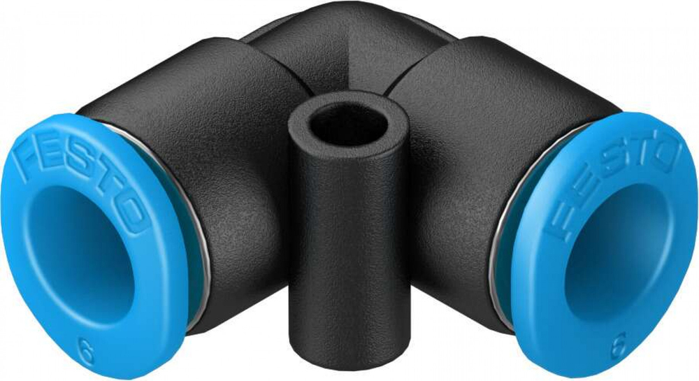 Фитинг цанговый угловой, прямой Festo QSML-6-100 (комплект 100 шт)