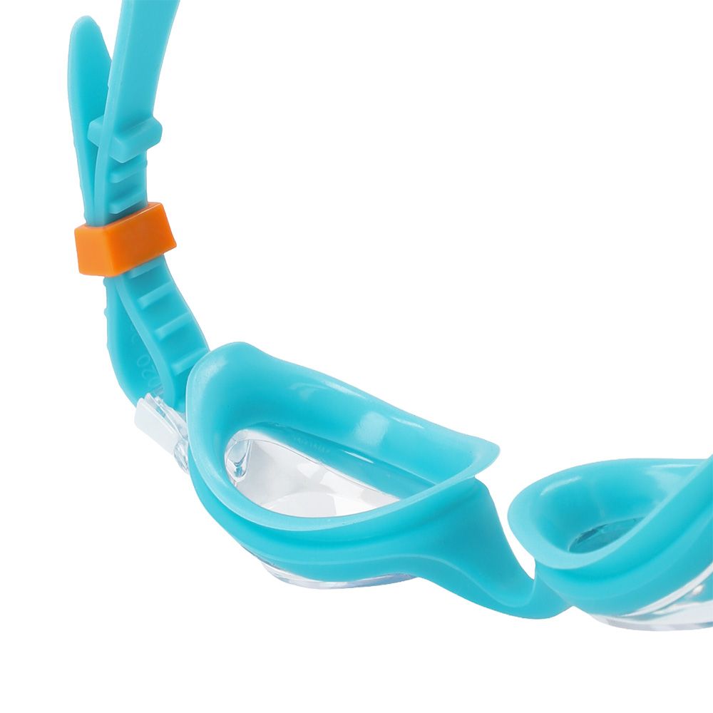 Очки для плав. детск. SPEEDO SKOOGLES Jr, 8-7500645002-C16MP, ПРОЗРАЧНЫЕ линзы, голубая оправа