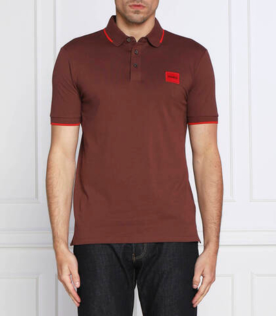 поло deresino HUGO - коричневый(50467384)