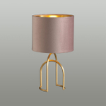 5661/1T MODERNI LN26 484 матовое золото, розовый Настольная лампа E14 40W 220V STACY