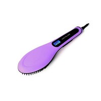 Электрощётка для выпрямления волос Corioliss Digital Hot Brush Lilac