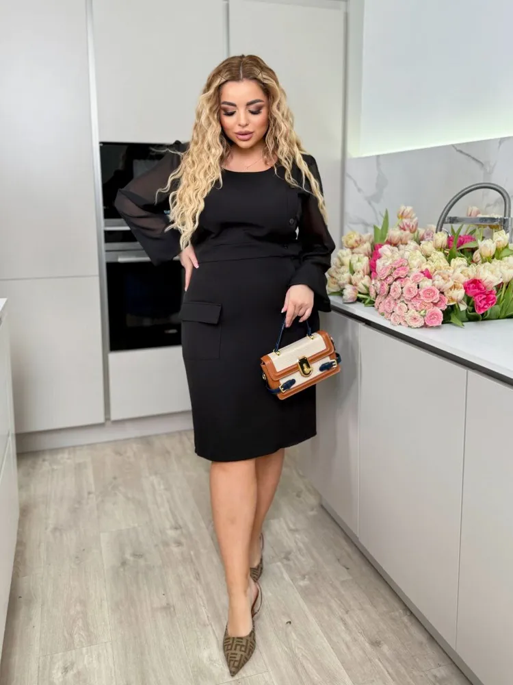 Платье-футляр УК-012-1 Fabrika