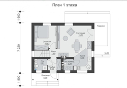 Проект Дома 76,5 кв. м К-139