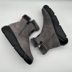 Ботинки на меху женские CASADEI серые