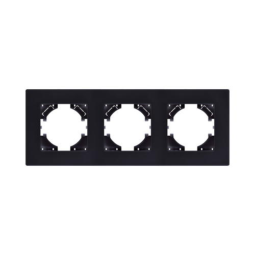 Рамка 3-постовая, черный Kollinger Aspekt AT3BK