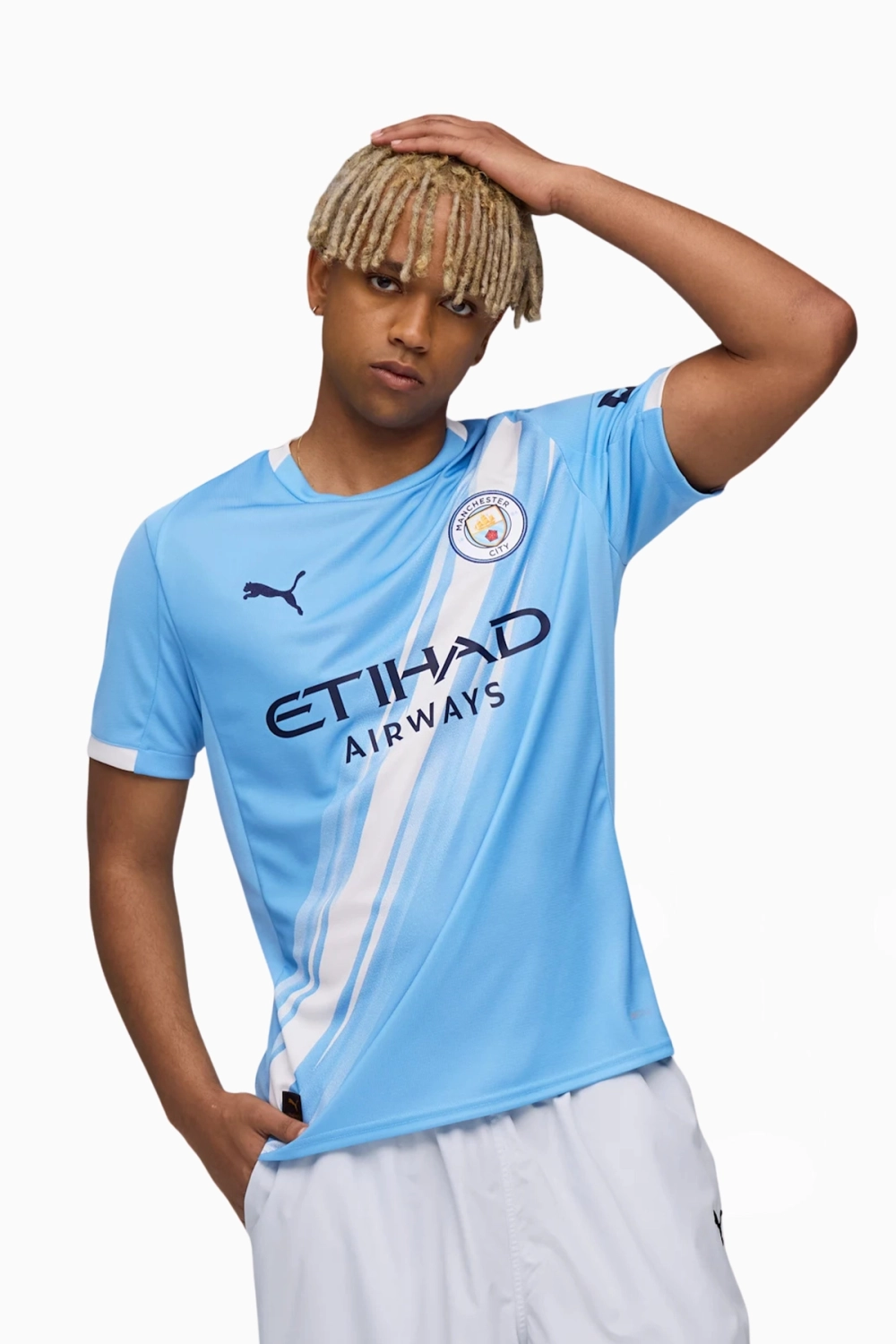Футболка Puma Manchester City 25/26 Home - голубой