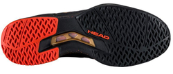 Мужские кроссовки теннисные Head Sprint Pro 3.5 SF - black/orange