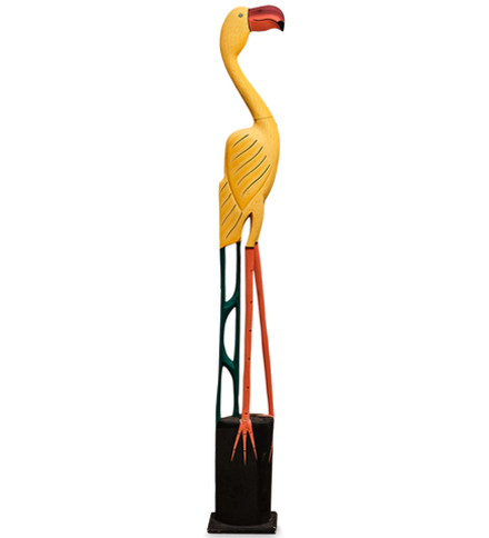 90-013 Статуэтка «Желтый Фламинго» 150 см