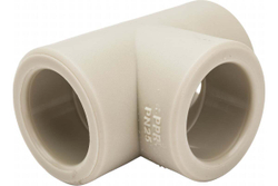 Тройник PPR 25х25х90, PN25 серый, РТП (10979)