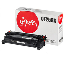 Картридж Sakura, аналог HP CF259X (59X), черный (10K)