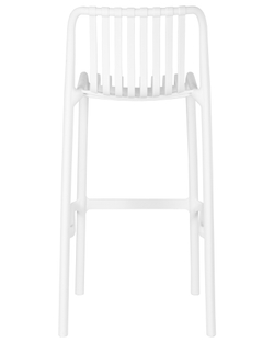 Стул барный DOBRIN CHLOE BAR, белый