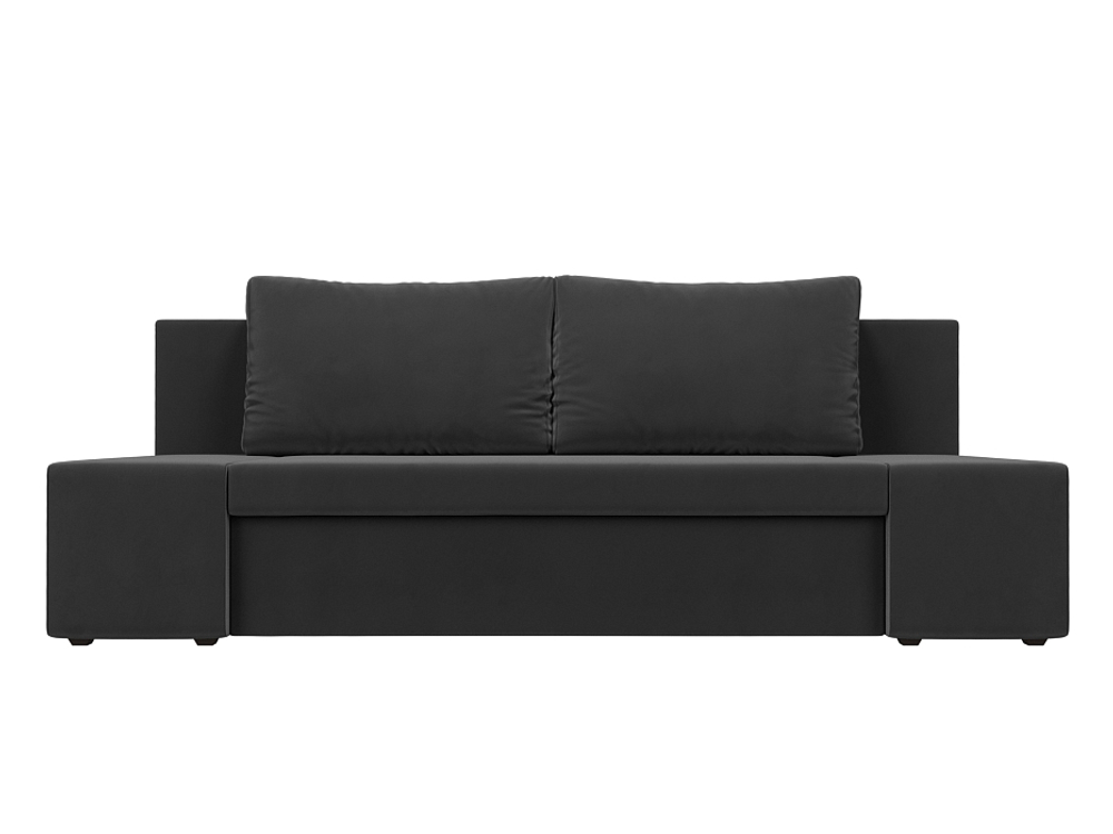 Диван прямой Сан Марко, Серый, Велюр, 114013