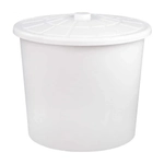 Бак универсальный 75л (белый)(с крышкой)