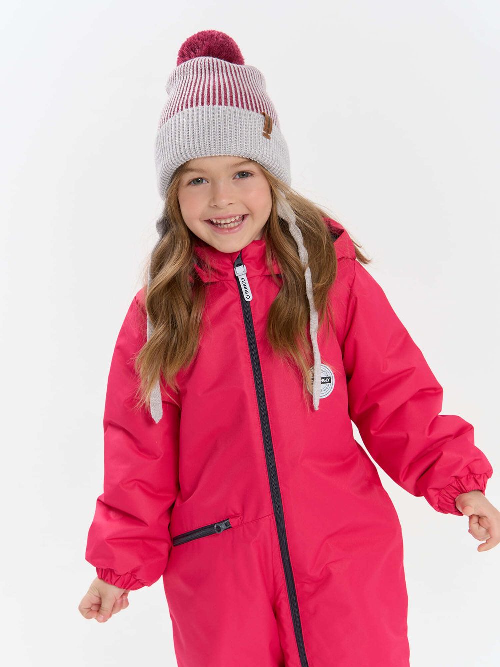 Комбинезон демисезонный мембранный "Фуксия"