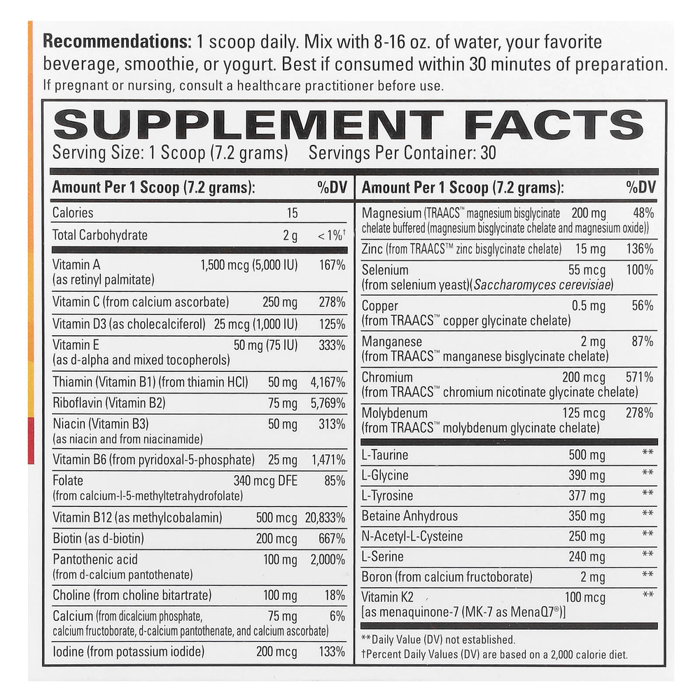 Terry Naturally, Смесь для восстановления энергии от Fatigued to Fantastic! ™, 216 г (7,6 унции)