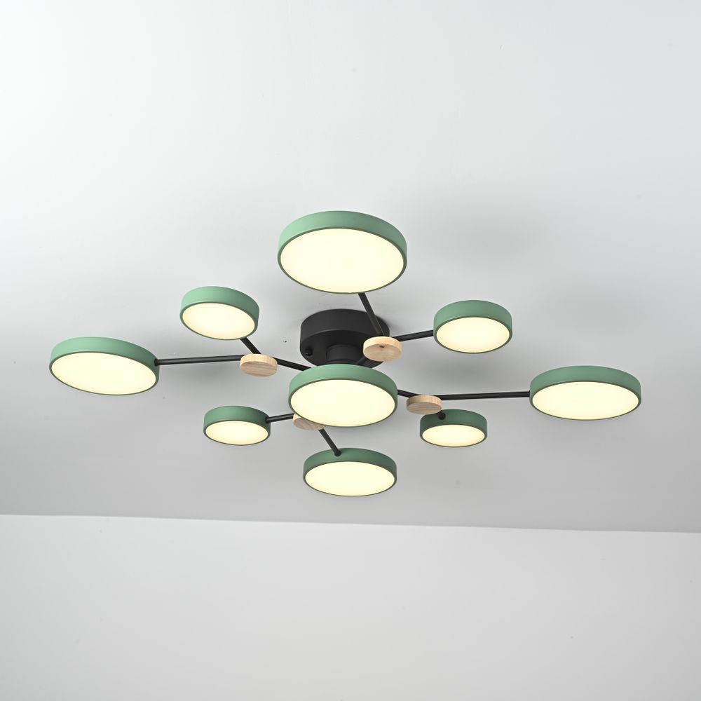 Потолочная Люстра Gamma D98 Green By Imperiumloft