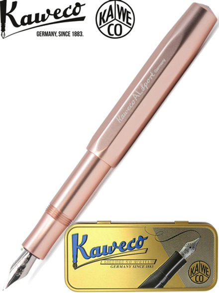 Перьевая ручка Kaweco AL Sport Rose Gold EF (10001243) 0.5 мм розовое золото