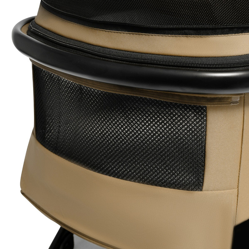 Коляска Agex Life 3 в 1 с автокреслом i-Safe Black ALB269 Beige (Бежевый)