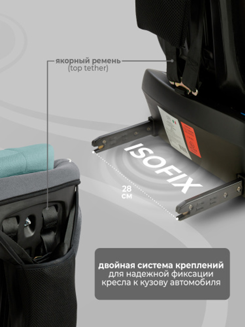 Автокресло  Sweet Baby Crosstour 360 SPS Isofix группа 0123 (0-36)