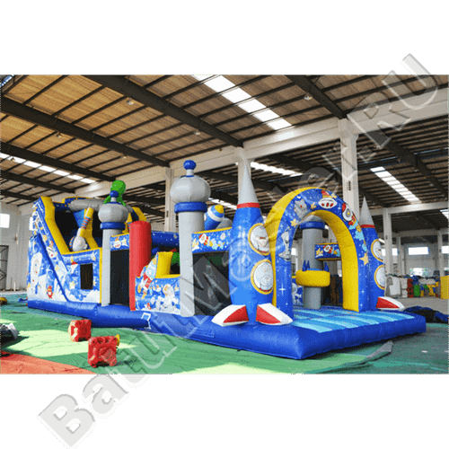 Коммерческий надувной батут "Приключения на орбите"